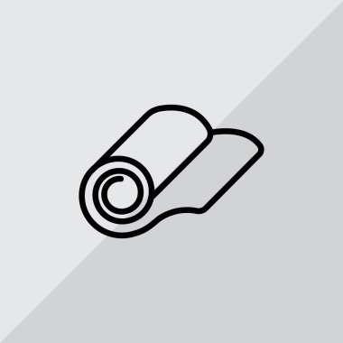 Duvar kağıdı düz simgesi  