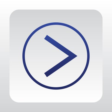 göstergesi düz simgesi