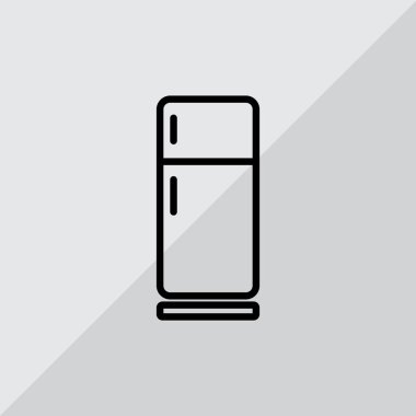 Buzdolabı düz simgesi  