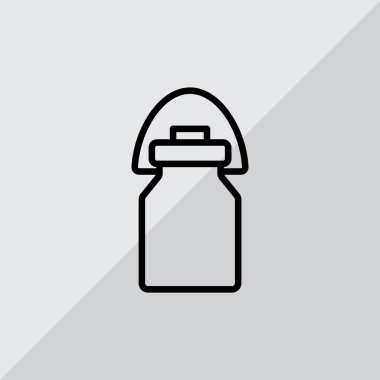 düğme düz simgesi  