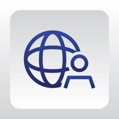 düz Simge iletişim