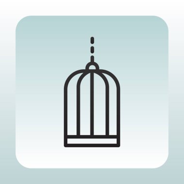 Kafes düz simgesi  