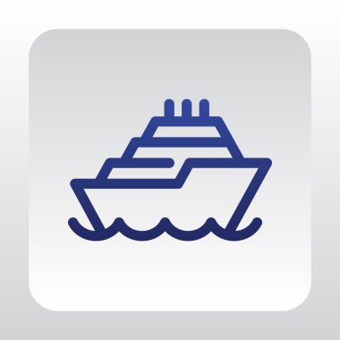 gemi doğrusal simgesi