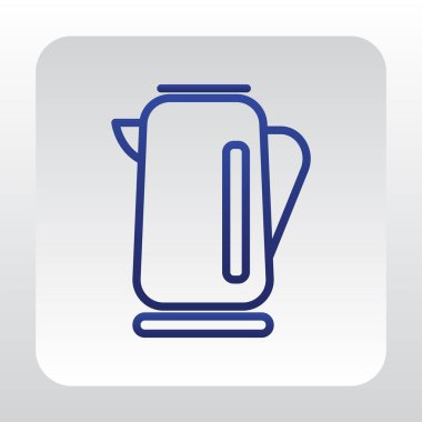 Çaydanlık Düz Simgesi  