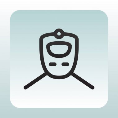 Tren doğrusal simgesi