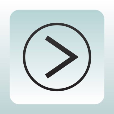 göstergesi düz simgesi