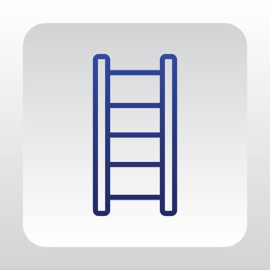 Merdiven düz simgesi   