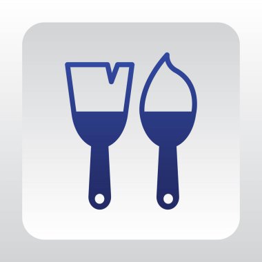 İki fırça simgesini