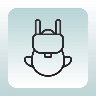 sırt çantası web simgesi