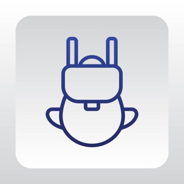 sırt çantası web simgesi