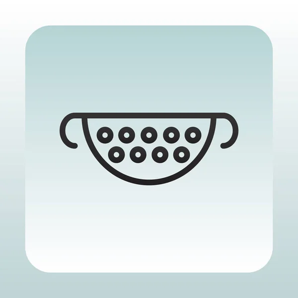 요리 웹 아이콘 — 스톡 벡터
