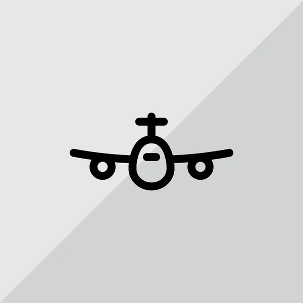 Plane web icon — Stock Vector