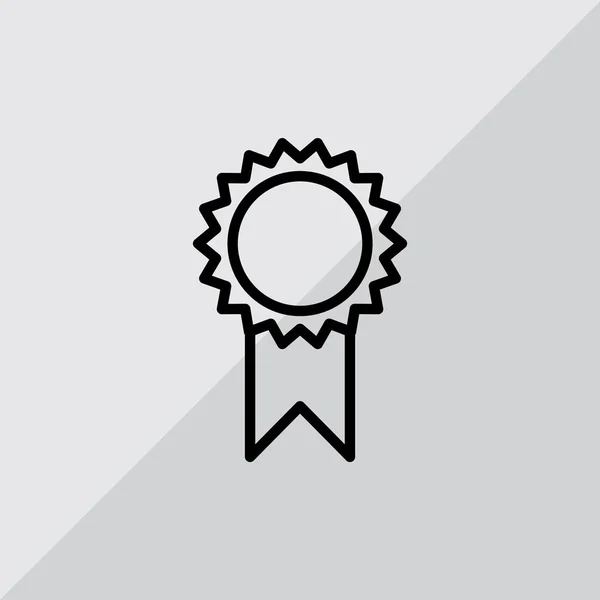 Icône web médaille — Image vectorielle