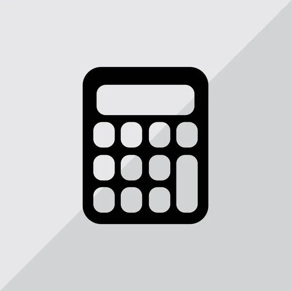 Calculadora icono web — Vector de stock