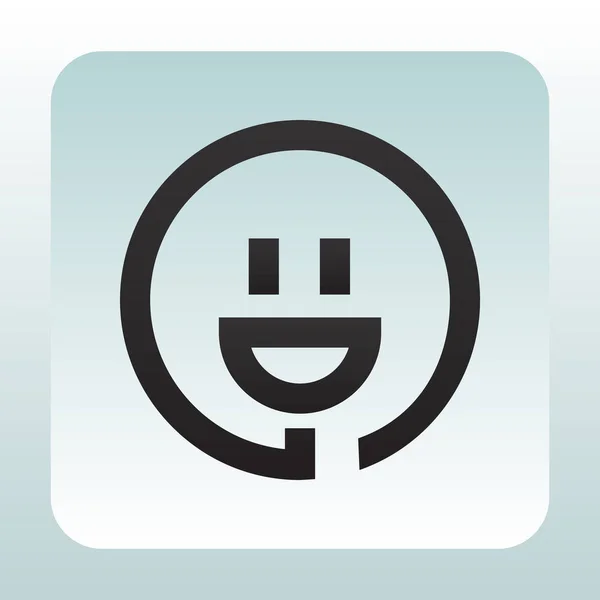 Plug in icono plano — Archivo Imágenes Vectoriales