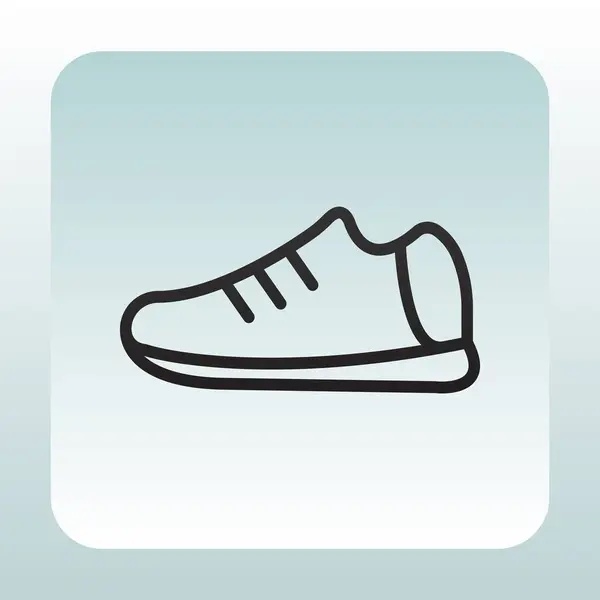 Zapato icono web — Archivo Imágenes Vectoriales