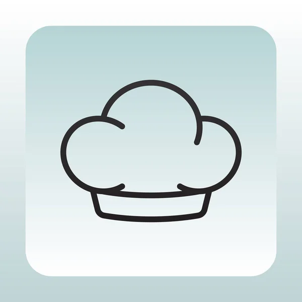 Cocina icono web — Archivo Imágenes Vectoriales