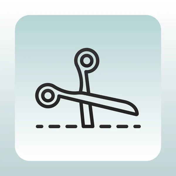 Ref-scissor — стоковый вектор