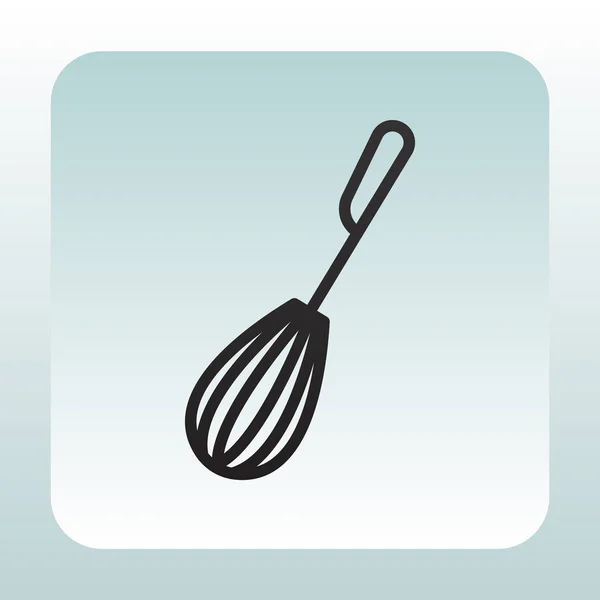 Icône web cuisson — Image vectorielle