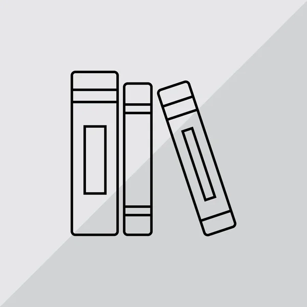 Boek Flat Icon — Stockvector