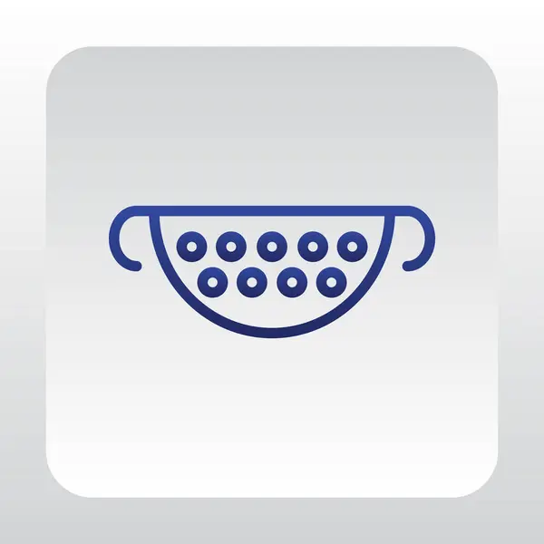 Cocina icono web — Vector de stock