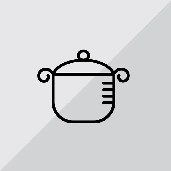 Pişirme web simgesi — Stok Vektör