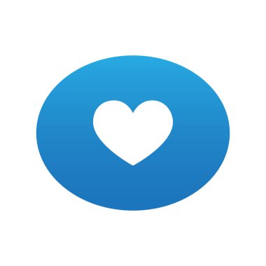 soyut kalp web simgesi