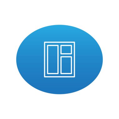 Web simgesi bina soyut