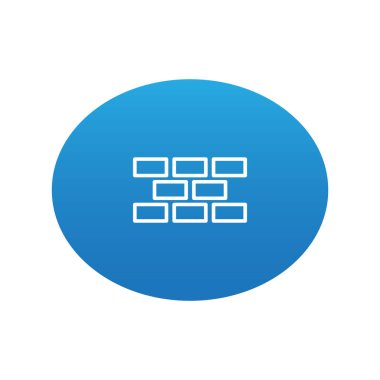 Soyut tuğla web simgesi