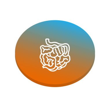 Soyut web organ simgesi