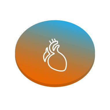 Soyut web organ simgesi