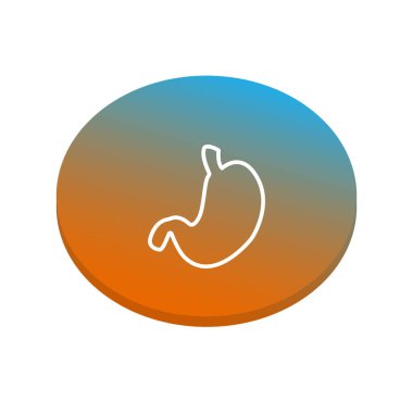 Soyut web organ simgesi