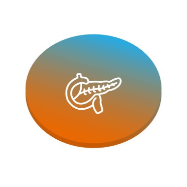 Soyut web organ simgesi