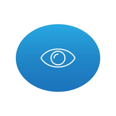 Soyut göz web simgesi 