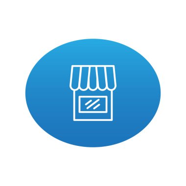 Web simgesi bina soyut