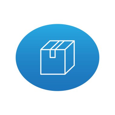 Soyut kutu web simgesi