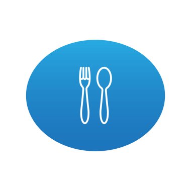 Soyut mutfak web simgesi