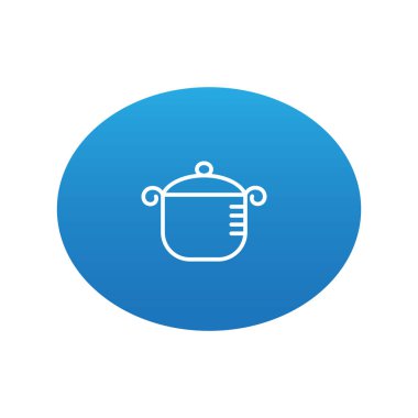 Soyut mutfak web simgesi