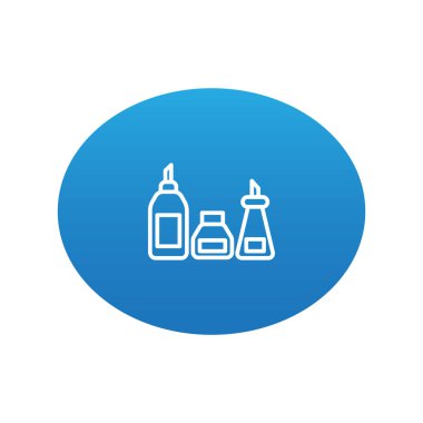 Soyut şişe web simgesi