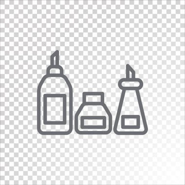 Soyut şişe web simgesi