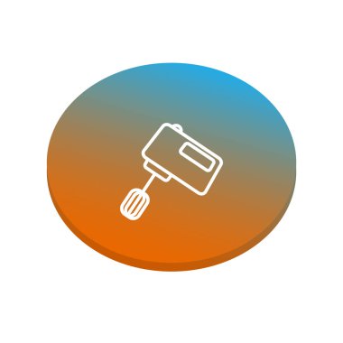 Soyut karıştırıcı web simgesi