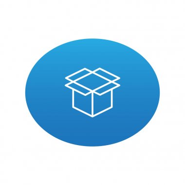 Soyut kutu web simgesi