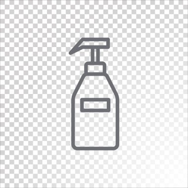 Soyut şişe web simgesi