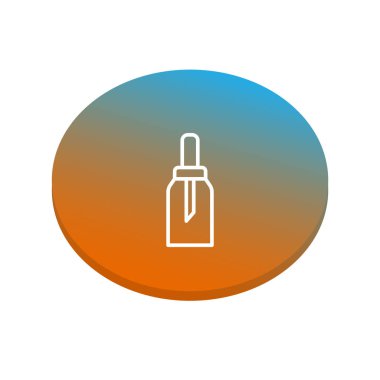 Soyut şişe web simgesi