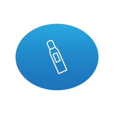 Soyut şişe web simgesi