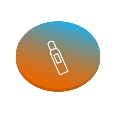 Soyut şişe web simgesi