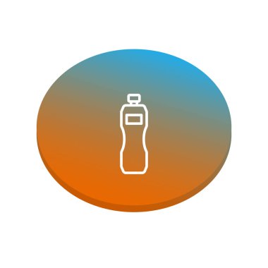 Soyut şişe web simgesi