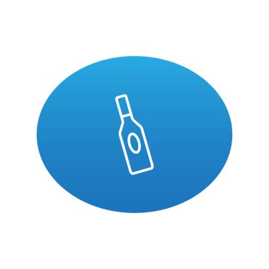 Soyut şişe web simgesi