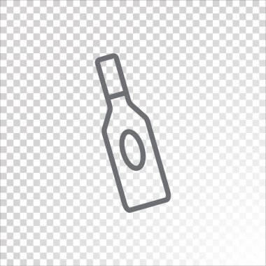 Soyut şişe web simgesi