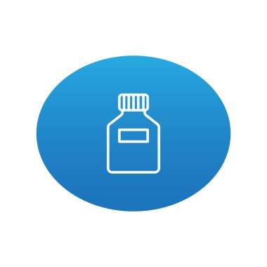 Soyut şişe web simgesi